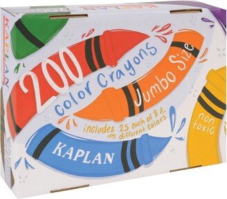 Kaplan Early Learning Company Kaplan Early Learning Jumbo Crayons Class Pack - 200 Per Box
