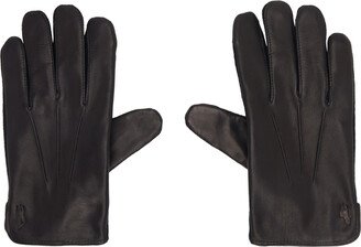 Black Hybrid Gloves