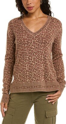 Rita V-Neck Wool & Cashmere-Blend Pullover