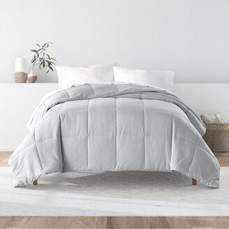 All Season Lightweight Down Alternative Solid Comforter-AA