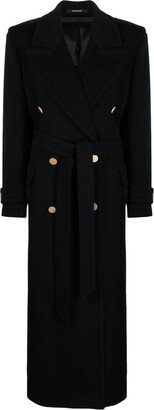 Double-Breasted Cashmere Coat-AE