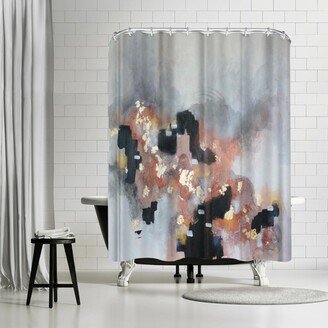 71 x 74 Shower Curtain, Just Peachy by Christine Olmstead