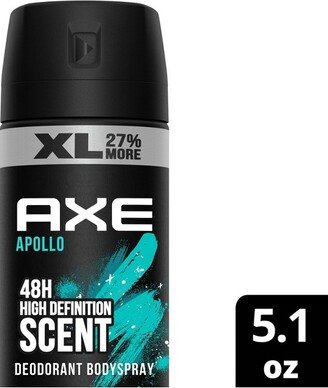 Axe Apollo All-Day Fresh Deodorant Body Spray - 5.1oz