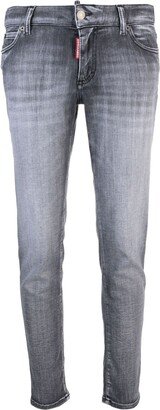 Trumpet low-rise skinny jeans