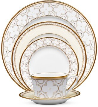 Trefolio Gold 5-Piece Place Setting