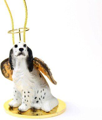 English Setter, Blue Belton Collectable Hanging Christmas Ornaments