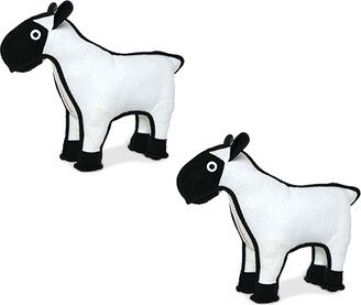 Tuffy Barnyard Sheep, 2-Pack Dog Toys