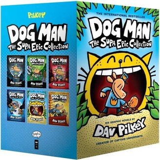 Barnes & Noble Dog Man: The Supa Epic Collection (Dog Man Series #1-6 Boxed Set) by Dav Pilkey