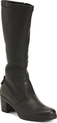 TJMAXX Leather Tall Shaft Boots For Women-AC