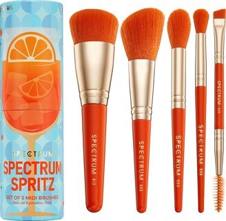 Spritz Cocktail 5-Piece Makeup Brush Set