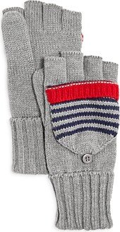 Striped Pop Top Knit Mittens - 100% Exclusive