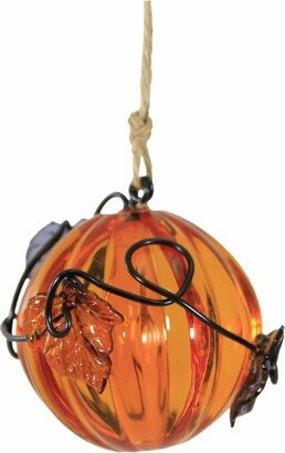 Enesco Halloween Facets Ornament - One Ornament 2.5 Inches - Fall Pumpkin Squash Gourd - Nd6012626 Pumpkin - Acrylic - Orange