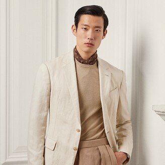 Ralph Lauren Kent Hand-Tailored Linen-Silk Jacket