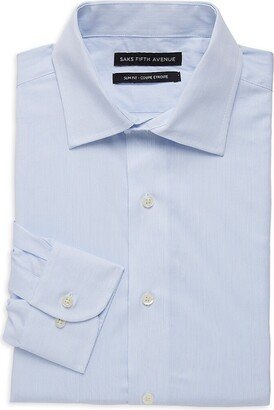 Saks Fifth Avenue Made in Italy Saks Fifth Avenue Men's Slim FitStriped Dress Shirt