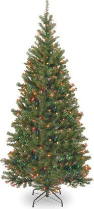 National Tree Company Pre-Lit Artificial Slim Christmas Tree