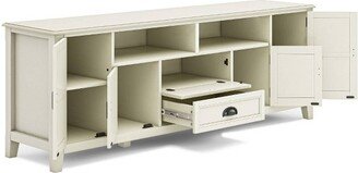 72 Portland TV Stand for TVs up to 80 Antique White - WyndenHall