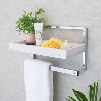 Wall Mount Towel Rack and Shelf