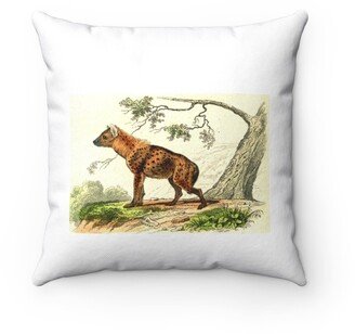 Spotted Hyena Pillow - Throw Custom Cover Gift Idea Room Decor