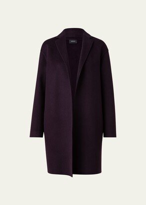 Two-Tone Cashmere Top Coat