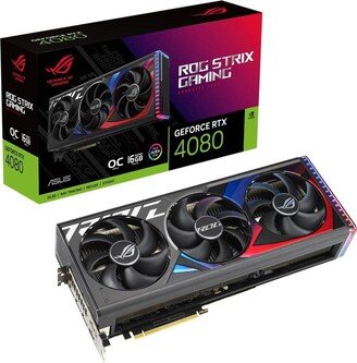 Asus RogSTRIXRTX4080O16GGAMIN ROG Strix GeForce RTX 4080 Oc Edition Gaming Graphics Card