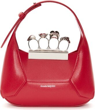 The Jewelled leather mini bag