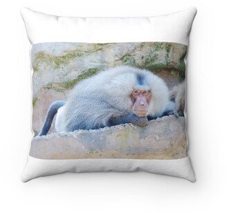 Baboon Pillow - Throw Custom Cover Gift Idea Room Decor