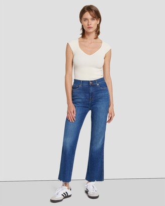 Slim Illusion High Waist Slim Kick in Highline