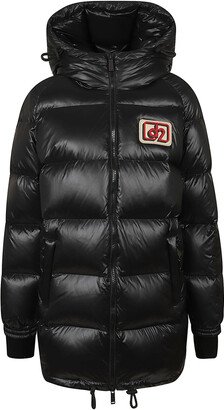 Logo Patched Puffer Jacket