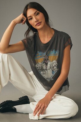 Graphic Band Tulle Tee