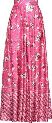 W LES FEMMES by BABYLON Long Skirt Fuchsia