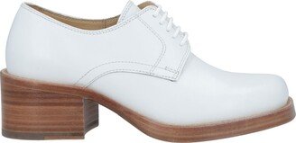 Lace-up Shoes White-AC