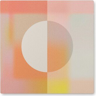 Photo Tiles: Abstract Circle - Warm Photo Tile, Metal, 8X8, Multicolor