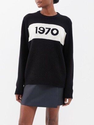 1970-intarsia Merino Crew-neck Sweater