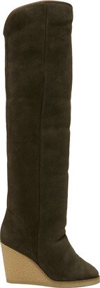 Khaki Tilin Tall Boots