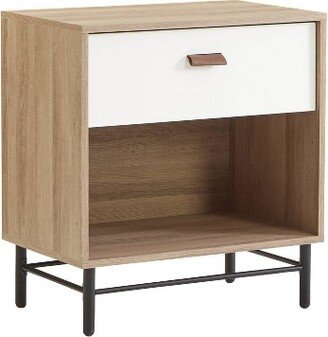 Anda Norr Nightstand with Drawer Sky Oak