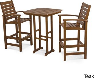 Signature 3-Piece Outdoor Bar Set with Table, PWS153-1