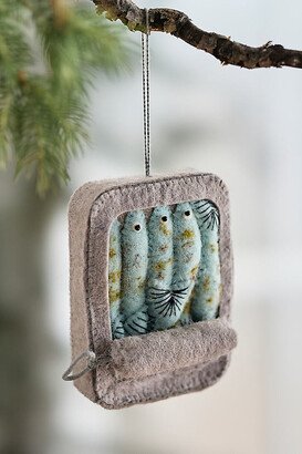 Sardines Felt Ornament