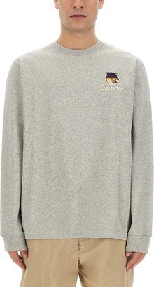 X Maison Kitsuné Fox Head Patch Crewneck Sweatshirt-AA