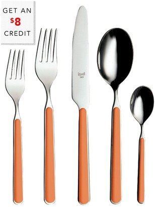 5Pc Flatware Set With $8 Credit-AB