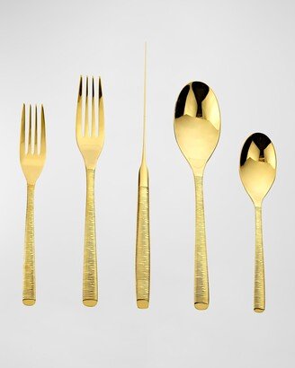 Birchwood Gold 20-Piece Flatware Set