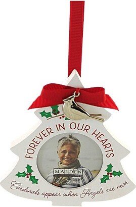 Malden International Designs Holiday Ornament Forever In Our Hearts - One Ornament 4.5 Inches - - 8051010 - Wood - White