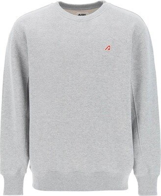 Logo Patch Crewneck Sweatshirt-AC