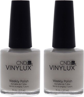 Vinylux Weekly Polish - 107 Cityscape by for Women - 0.5 oz Nail Polish - Pack of 2