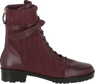 Clarita Quilted Combat Boots-AB