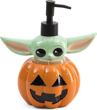 TJMAXX Baby Yoda Pumpkin Lotion Pump