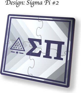 Sigma Pi Beverage Jigsaw Puzzle Coasters Square | Set Of 4