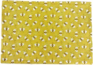 Honey Bee Lined Placemat | Set Of 2 Mats