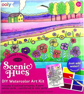 Ooly DIY Watercolor Kit Flowers & Garden