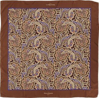 Paisley Print Scarf-AE