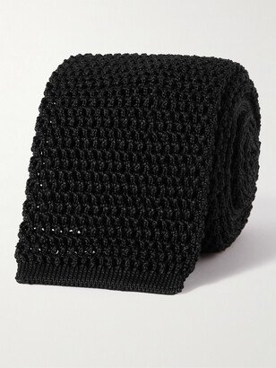 7.5cm Knitted Silk Tie